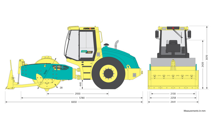 Катки Ammann ASC 150D, Мобильное изображение 1